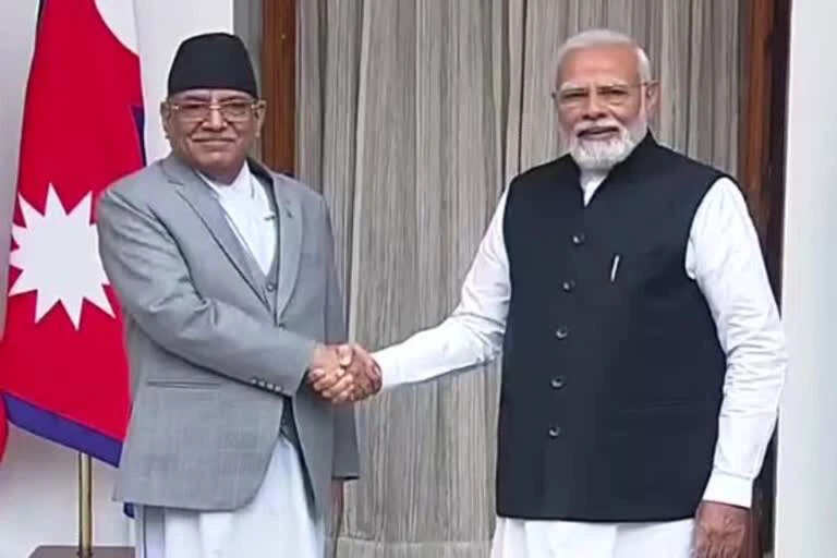 Prachanda Meet Modi Today: प्रधानमंत्री मोदी से मिले नेपाल के PM पुष्पकमल दाहाल', ऊर्जा, व्यापार सहयोग पर रहेगा जोर