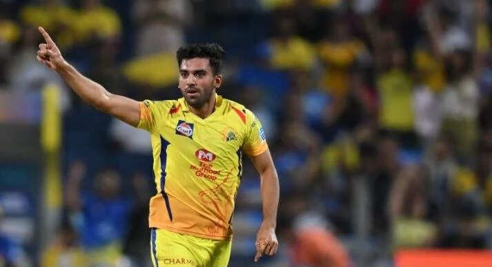 चेन्नई की टीम के लिए बड़ा झटका है, IPL 2022 से बाहर हुए दीपक चाहर! पीठ में लगी&nbsp;चोट
