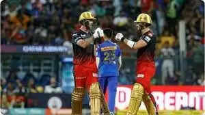 MI vs RCB, IPL 2023: बैंगलोर ने मुंबई के सामने रखा 200 रन का लक्ष्य, मैक्सवेल और डुप्लेसिस के अर्धशतक