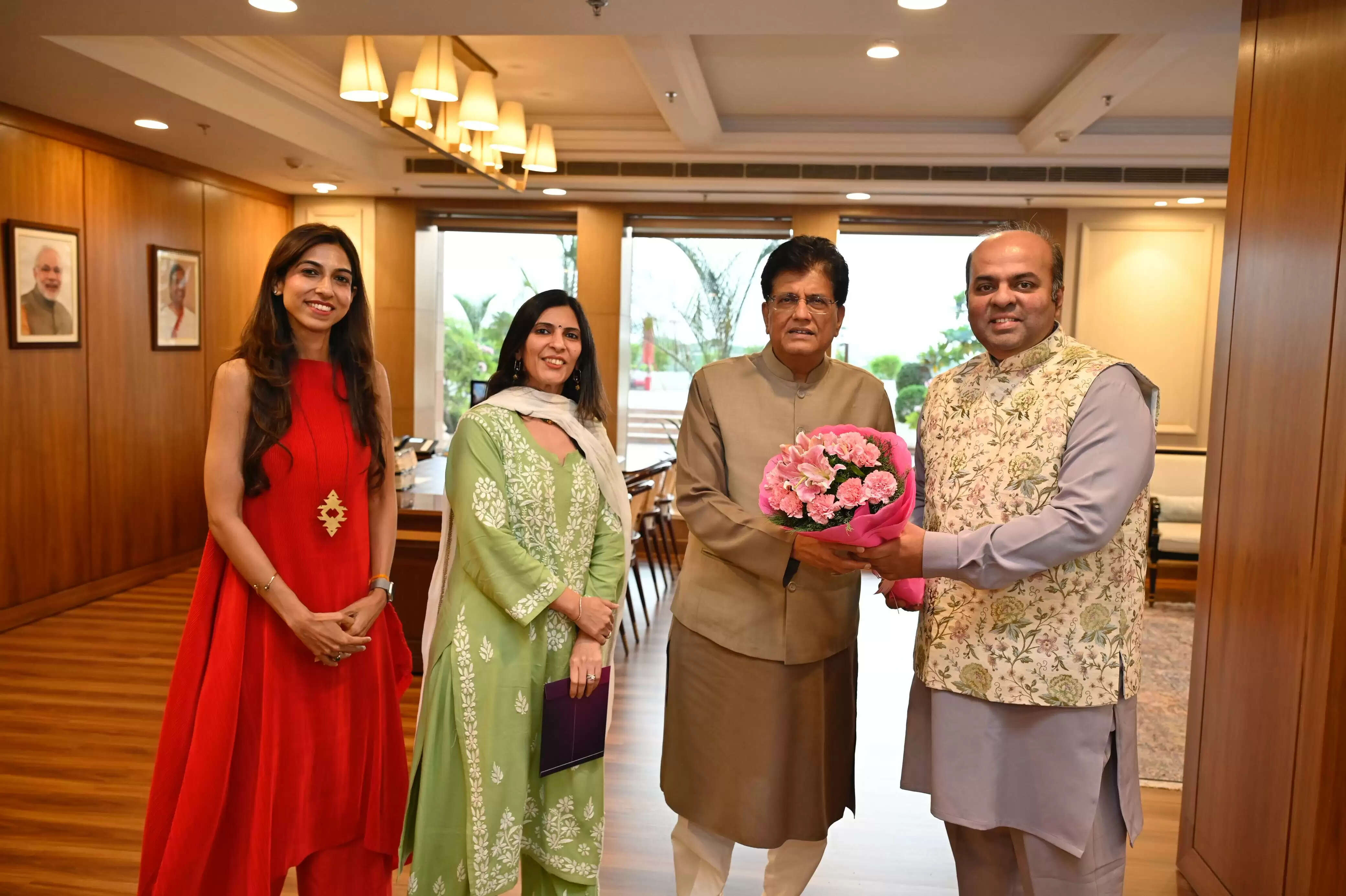 Union Minister Piyush Goyal Applauds Ameya Dabli’s Cultural Tour ‘Krishnaa – Music, Bliss & Beyond’ for Reconnecting Youth with Indian Heritage