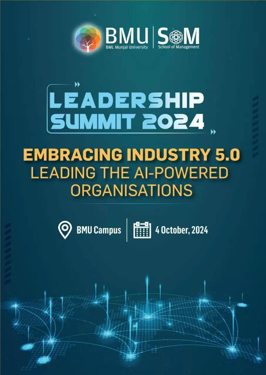 BML Munjal University Hosts 5th Leadership Summit Focused on Industry 5.0 and AI-Driven Innovations