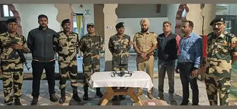 BSF ने एक बार फिर बार्डर से बरामद किया ड्रोन, बाज नहीं आ रहा पाकिस्तान