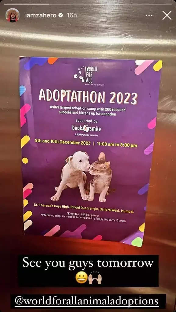 Celebrities unite for Adoptathon 2023 - Asia's largest adoption camp in Mumbai happening on 9th and 10th December