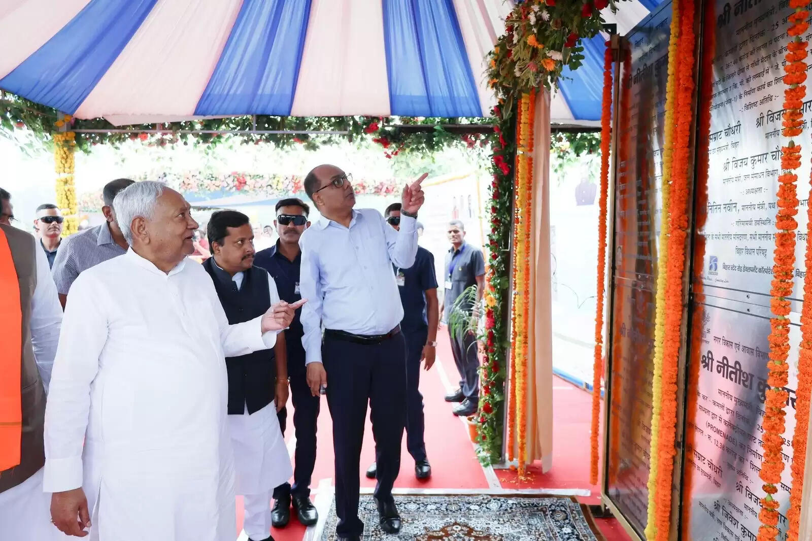 पटना को&nbsp;1024.77 करोड़ की विकास योजनाओं की सौगात, सीएम नीतीश&nbsp;ने प्रगति यात्रा के दौरान की गईं घोषणाओं का किया शिलान्यास