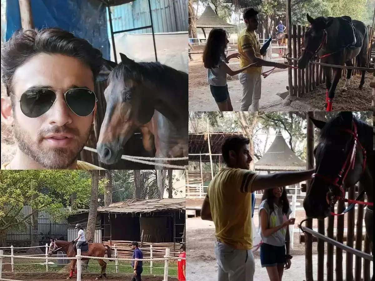 Father-Daughter Bonding: Actor Romiit Raaj Takes Daughter Reha on a Horse Riding Adventure!