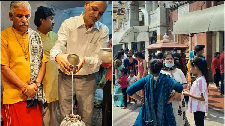 दो साल के बाद मंदिरों में बजी घंटियां, हर-हर महादेव के नारे गूंजे