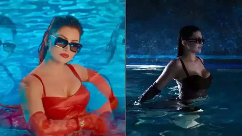 Actress Urvashi Rautela Serves Major Kylie Jenner Vibes In A Red Hot Sizzling Bold Swimsuit