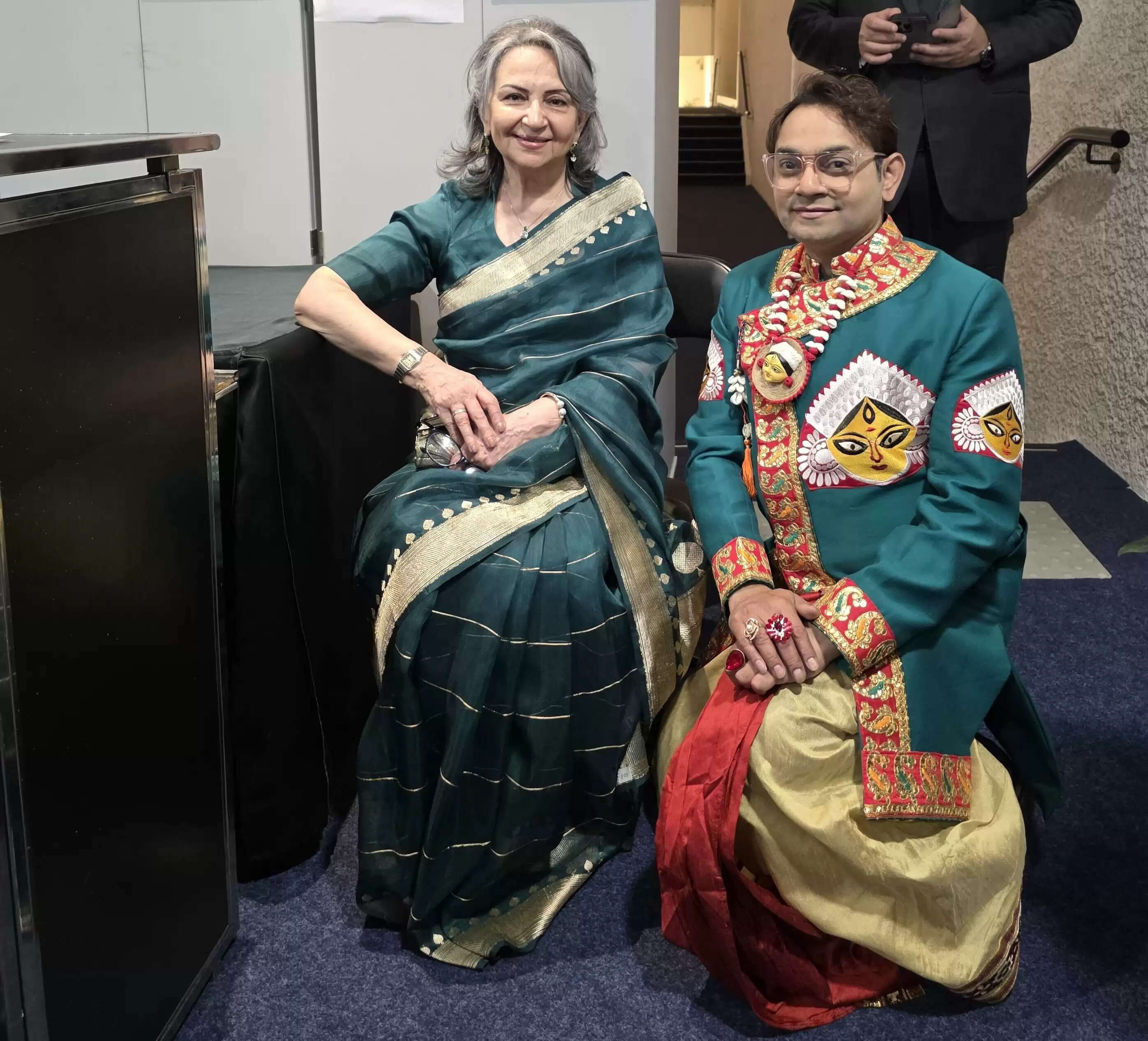 Actor Palash Dutta met the legendary Sharmila Tagore at Cannes: “These few minutes of memory will be forever ingrained in my system