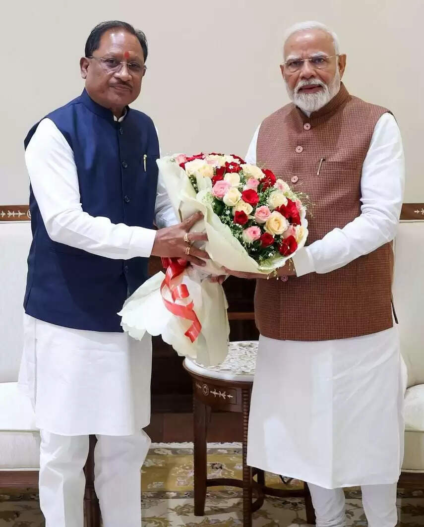CG News: सीएम साय ने की प्रधानमंत्री मोदी से मुलाकात, विकास कार्यों और नक्सल उन्मूलन पर हुई चर्चा