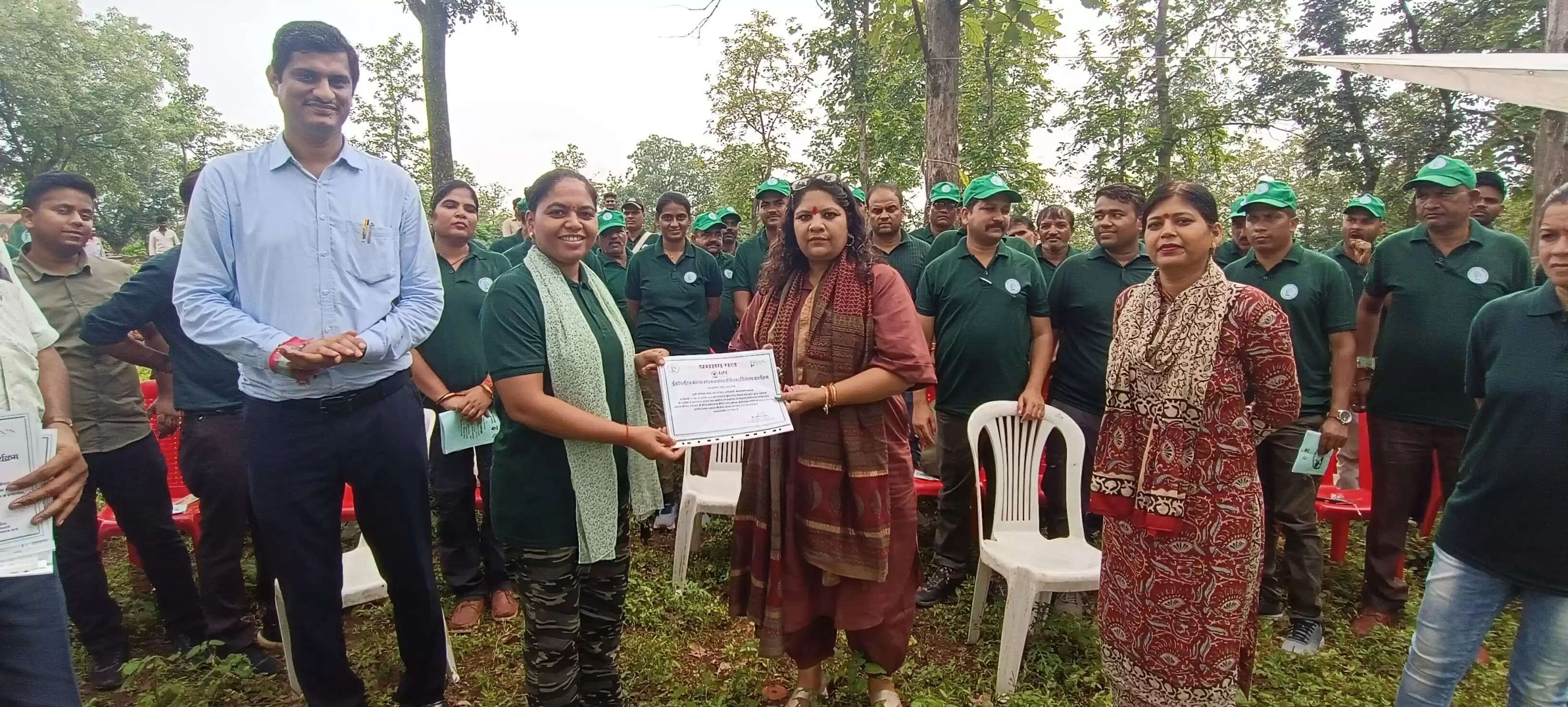 MP ईको पर्यटन विकास बोर्ड द्वारा 2 दिवसीय प्रबंधन कैम्पिंग प्रशिक्षण सम्पन्न