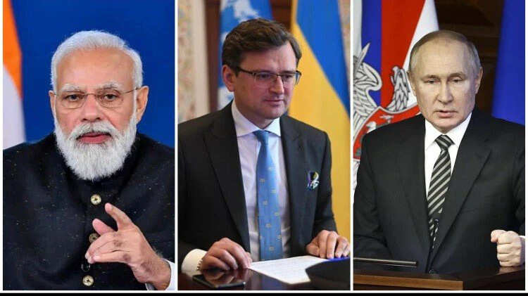 यूक्रेन के विदेश मंत्री की पीएम मोदी से अपील, युद्ध रोकने के लिए रूस से करें वार्ता