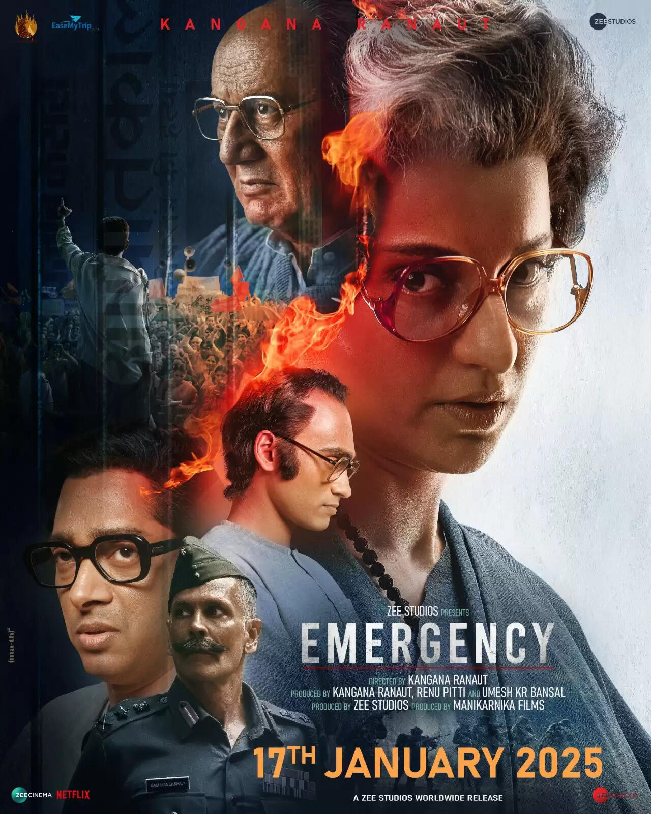 इतिहास के चेहरे: Emergency भारत के अतीत के प्रमुख व्यक्तियों को पर्दे पर लाती है