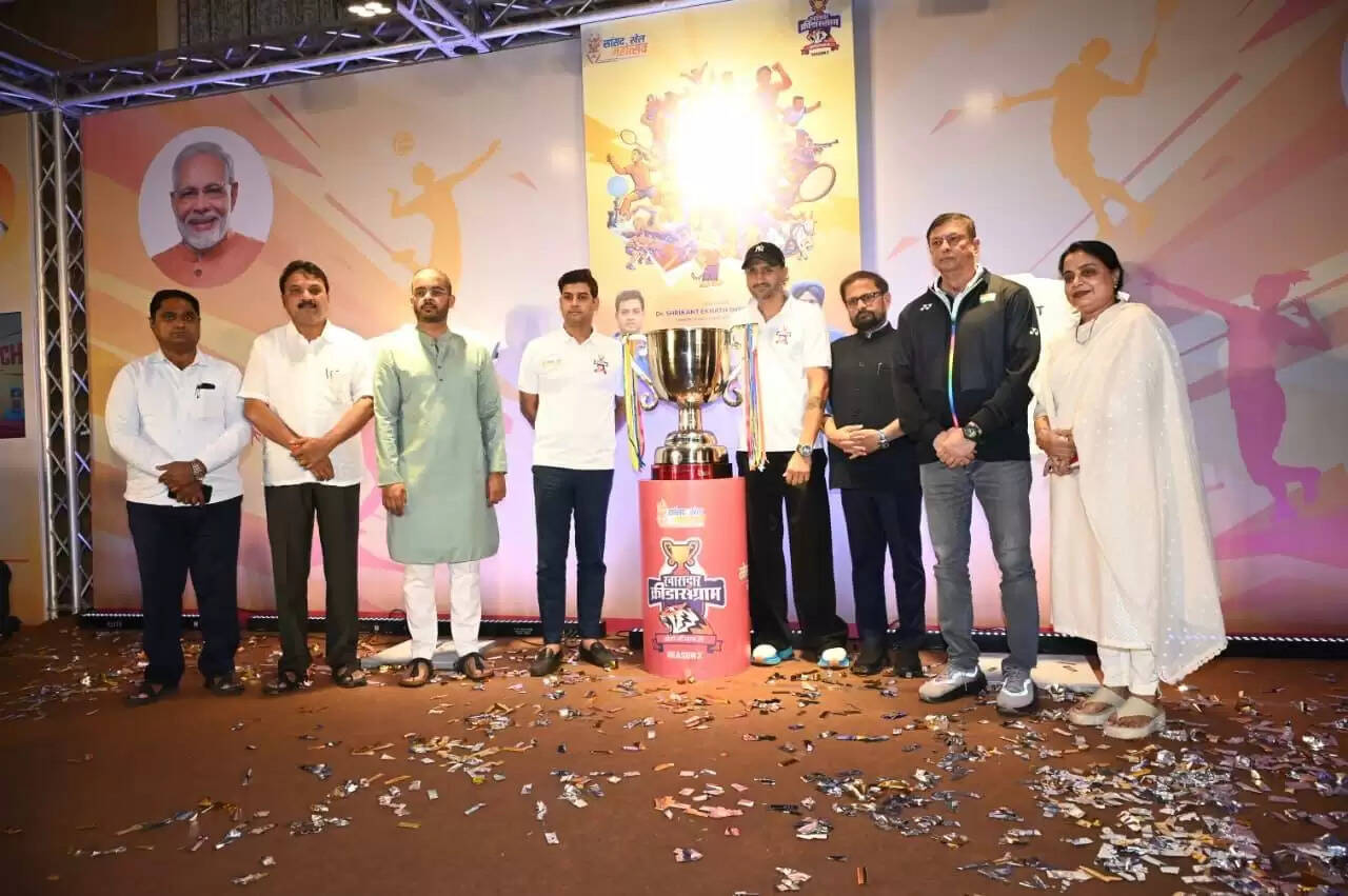Dr. Shrikant Lata Eknath Shinde hosted the second season of Khasdar Krida Sangram - District Level Sports Fest, Initiative by Eknath Shinde and Honourable Prime Minister of India Narendra Modi