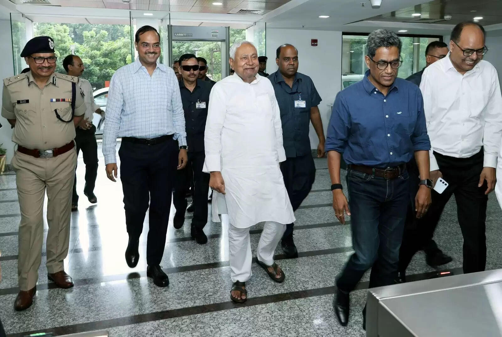 CM नीतीश कुमार ने आपदा प्रबंधन विभाग का किया निरीक्षण,अधिकारियों को दिए जरूरी दिशा-निर्देश&nbsp;